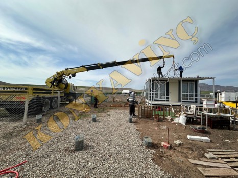 HİDROVİNÇ İMALATI 30 TON YANA KATLANIR
