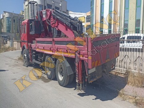 MERSEDES 2524 ÜZERİNDE 25 TON HİDROKON VİNÇ