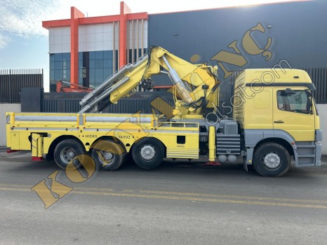 2.KIRMA TESİSATLI YANA KATLANIR LONG 30 TON TEK KIRMA VİNÇ