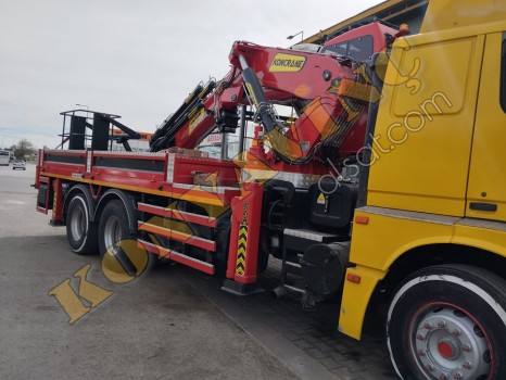 KONCRANE İMALATI SIFIR 16 TON YANA KATLANIR
