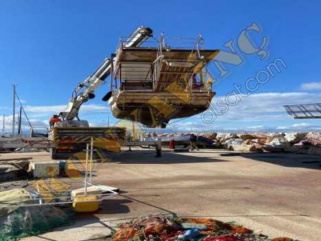 HİDROKON 30 TON ÇİFT KIRMA MERCEDES 2523 ÜZERİNDE