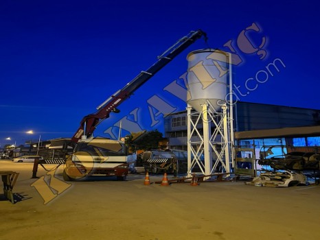ACİL SATILIK AK HİDROLİK İMALATI 38 TON ÇİFT KIRMA
