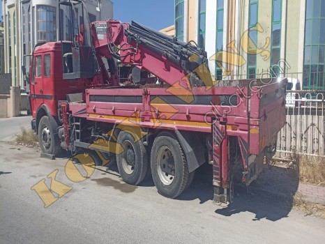 MERSEDES 2524 ÜZERİNDE 25 TON HİDROKON VİNÇ