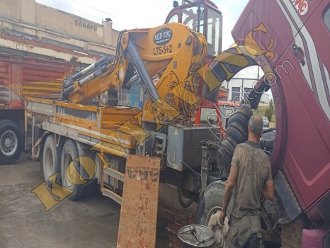 SATILIK 25 TON AKIN HİDROLİK İMALATI VİNÇ