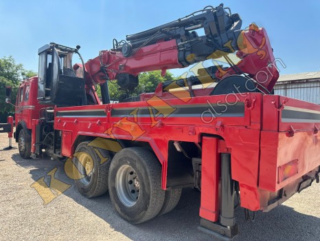 ACİL SATILIK 30 TON ÇİFT KIRMA MERCEDES ÜZERİNDE