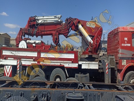 MERSA 35 TON ÇİFT KIRMA MERCEDES 2521 ÜZERİNDEDİR