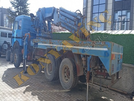 ACİL SATILIK 30 TON KARDELEN VİNÇ MERCEDES 2517 ÜZERİNDE