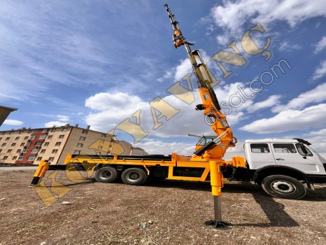 ACİL SATILIK HİDROKON 30 TON ÇİFT KIRMA MERCEDES ÜZERİNDE