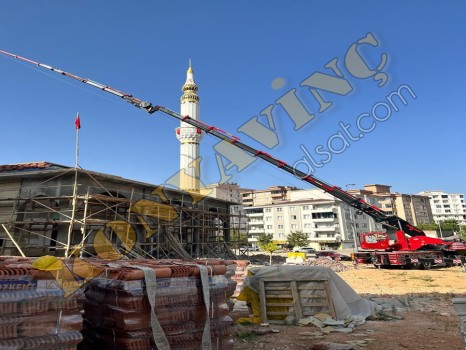 SCANIA ÜZERİNDE ASELKON MARKA 75 TON ÇİFT KIRMA VİNÇ