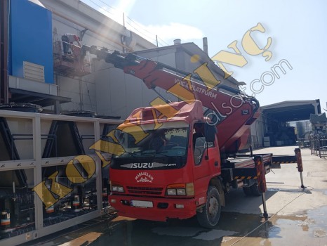 ISUZU ÜZERİNDE 26,60 METRE 2024 MODEL ENS MARKA PLATFORM