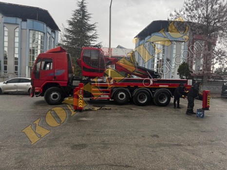 SATILIK YANA KATLANIR 7+2 20 TON YENİ VİNÇ 2002 CARGO 3227 ÜZERİNDE