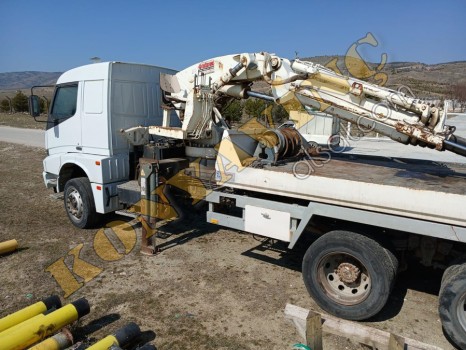 HİDRO ÖZ 13 TON VİNÇ KAYAR KASALI BMC PRO ÜZERİNDE