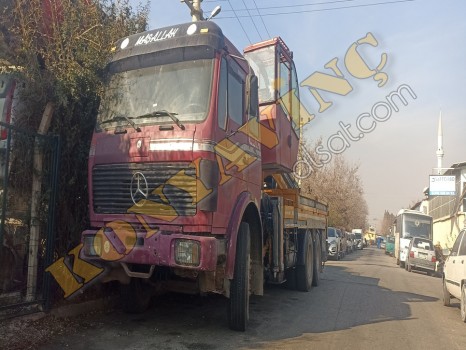 ACİL SATILIK 25 TON VİNÇ MERCEDES 2521 ÜZERİNDE