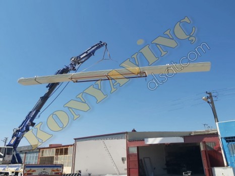 CARGO ÜZERİNDE YANA KATLANIR 30 TON ÇİFT KIRMA VİNÇ