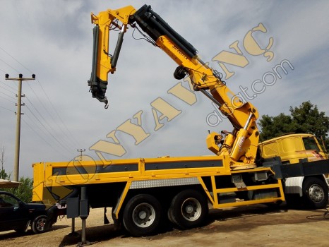 ERKİN 30 TON ÇİFT KIRMA VİNÇ DEV FATİH ÜZERİNDE