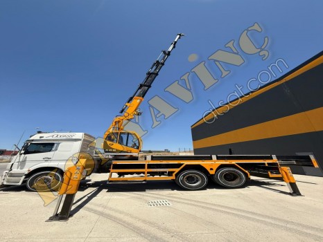 ACR İMALATI 18 TON VİNÇ MERCEDES AXORS 2528 ÜZERİNDE