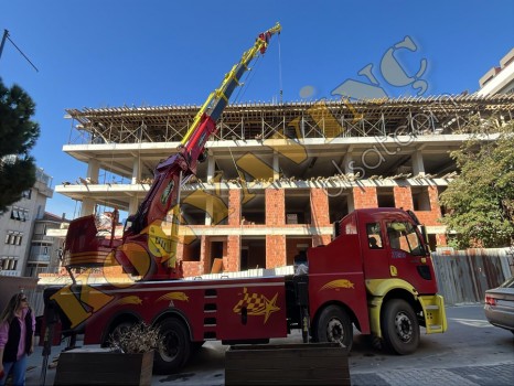 HSA 45 TON ÇİFT KIRMA VİNÇ FORD KARGO ÜZERİNDE