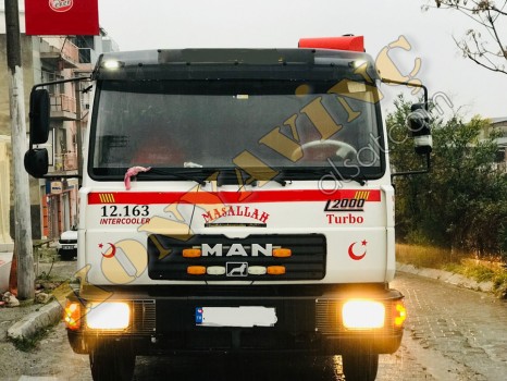 ACİL SATILIK 10 TON ÖZENKA VİNÇ MAN 12/163 ÜZERİNDE