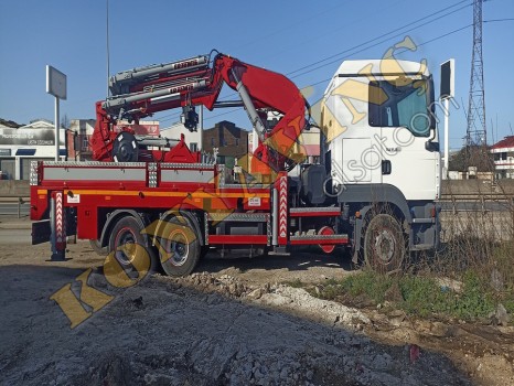 ACİL SATILIK SIFIR 13,5 TON ÇİFT KIRMA VİNÇ MAN ÜZERİNDE