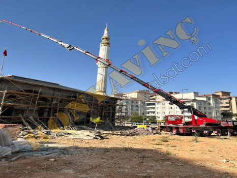 SCANIA ÜZERİNDE ASELKON MARKA 75 TON ÇİFT KIRMA VİNÇ