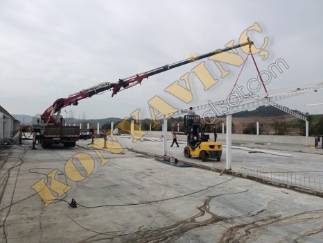 ACİL SATILIK AK HİDROLİK İMALATI 38 TON ÇİFT KIRMA