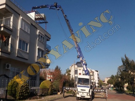 CARGO ÜZERİNDE YANA KATLANIR 30 TON ÇİFT KIRMA VİNÇ