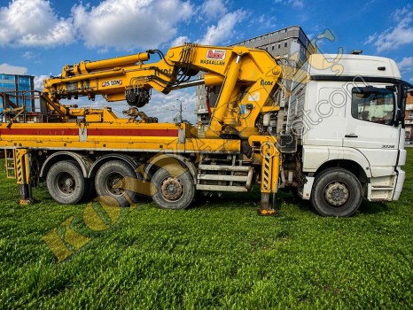 ACİL SATILIK KOMBASSAN ACAR 38 TON ÇİFT KIRMA MERCEDES AXORS ÜZERİNDEDİR.