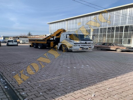 HİDROKON TAM KATLANIR 13,5 TON BMC PRO ÜZERİNDE