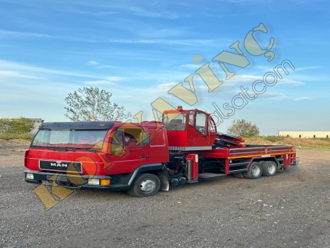 ACİL SATILIK SIFIR 13 TON YANA KATLANIR SIFIR VİNÇ MAN ÜZERİNDE