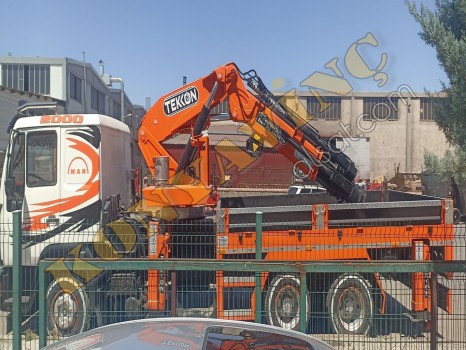TEKKON İMALATI 10 TON YANA KATLANIR MAN ÜZERİNDE