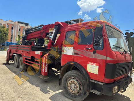 ACİL SATILIK 35 TON ÇİFT KIRMA NİRVANA VİNÇ MERCEDES ÜZERİNDE