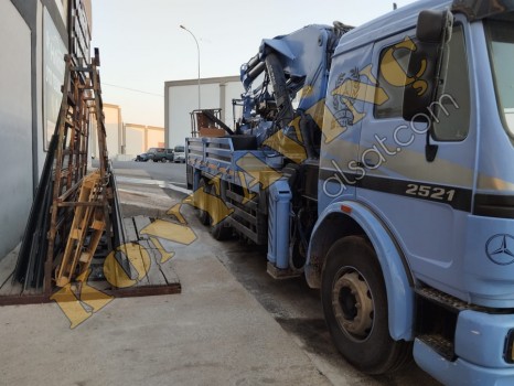 KARDELEN 35 TON MERCEDES 2521 ÜZERİNDE