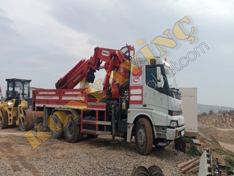 ACİL SATILIK HİDROKON 25 TON VİNÇ BMC PRO 624 ÜZERİNDE