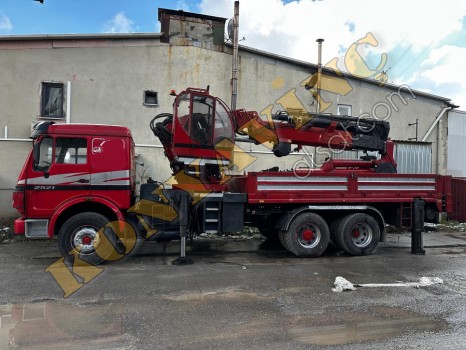 SATILIK 30 TON ÇİFT KIRMA HİDROKON MERCEDES ÜZERİNDEDİR.