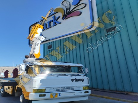 TAM KATLANIR 6,5 TON İVECO 120/14 ÜZERİNDE
