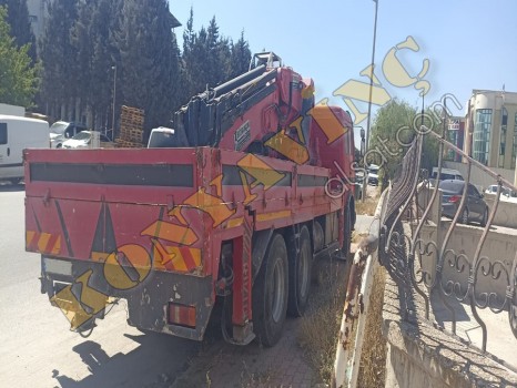 MERSEDES 2524 ÜZERİNDE 25 TON HİDROKON VİNÇ