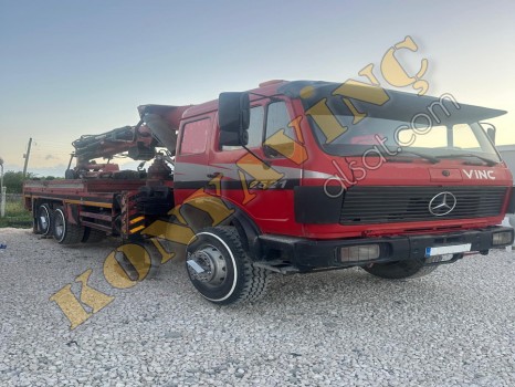 MERCEDES 2517 ÜZERİNDE AKKAR MARKA 35 TON ÇİFT KIRMA VİNÇ