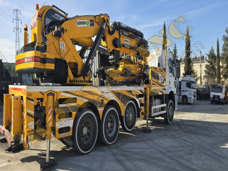 HİDROKON 45 TON ÇİFT KIRMA VİNÇ FORD KARGO 3232 ÜZERİNDE