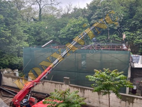 ACİL SATILIK 10 TON YANA KATLANIR ARAÇSIZ VİNÇ