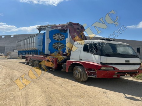 ACİL SATILIK AK HİDROLİK İMALATI 38 TON ÇİFT KIRMA