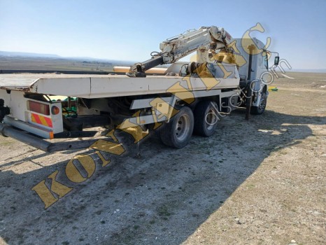 HİDRO ÖZ 13 TON VİNÇ KAYAR KASALI BMC PRO ÜZERİNDE