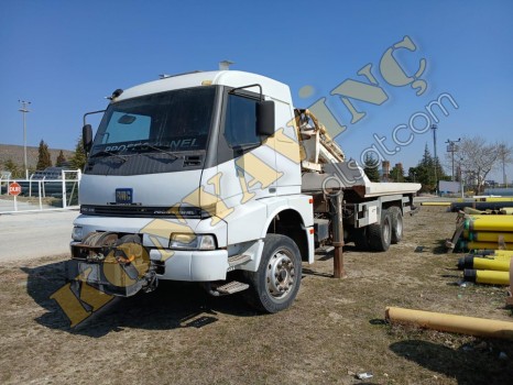 HİDRO ÖZ 13 TON VİNÇ KAYAR KASALI BMC PRO ÜZERİNDE