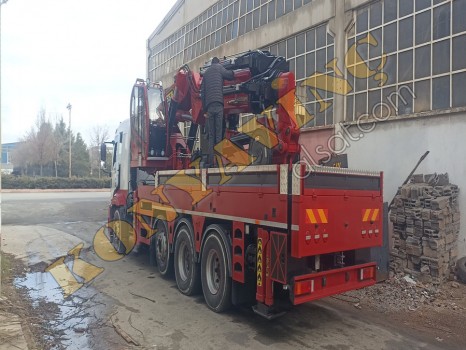 ACİL SATILIK SIFIR 35 TON ÇİFT KIRMA UZAKTAN KUMANDALI VİNÇ