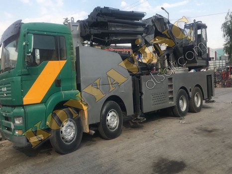 SATILIK 85 TON ÇİFT KIRMA VİNÇ MAN TGA ÜZERİNDEDİR.