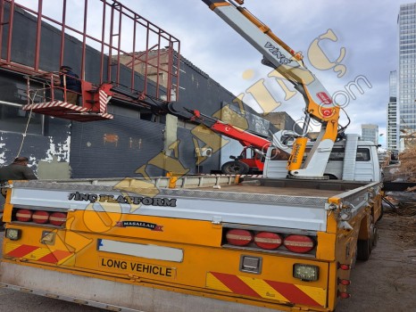 TAM KATLANIR 6,5 TON İVECO 120/14 ÜZERİNDE