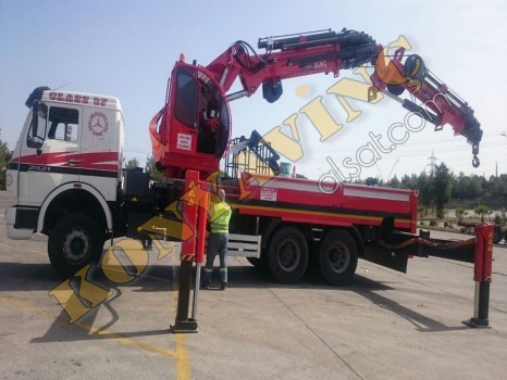 MERCEDES 2521 ÜZERİNDE HSA MARKA 35 TON ÇİFT KIRMA