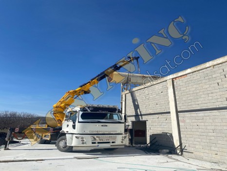 HİDROKON 20 TON YANA KATLANIR FORD KARGO 2524 ÜZERİNDE