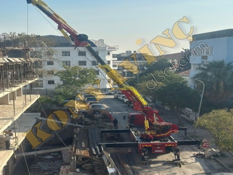 HSA 45 TON ÇİFT KIRMA VİNÇ FORD KARGO ÜZERİNDE