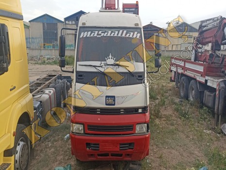 ACİL SATILIK 25 TON ACR İMALATI SIFIR VİNÇ BMC PRO 624 ÜZERİNDE