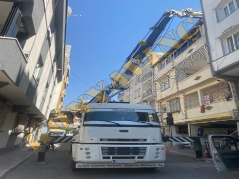 KELEŞ 35 TON ÇİFT KIRMA VİNÇ FORD KARGO ÜZERİNDE